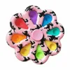 Bubble Flower Board Spinners Spinners Forme Push Bubbles Pressage Plaque Pouteau Fingertip Finger6466610