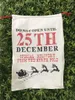 Christmas Bag Santa Sack Cotton Drawstring Canvas Gift Bags Candy Storage Pouch Xmas Decoration Free DHL SHip HH21-498