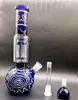 14mm Femelle Narguilés Coloré Bong Scientifique Narguilé Tuyaux Avec Glace 18,8mm Mini Verre Eau Bongs Recycler Bécher