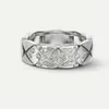 2021 marca de jóias anéis romboides ouro rosa s925 prata esterlina simplificado versátil aaa zircão luxo elegante justo maiden5522302