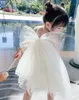 Dziewczyna Dresses Duck Wing Suspender Spódnica dla dzieci Euro American Princess Sukienka Zdejmowany kokardka Odpowiedni dla dzieci od jednego do dziesięciu lat