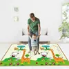 Tappetino pieghevole per bambini Tappeto per bambini Tappeto puzzle Tappeto per bambini pieghevole Tappetino per la prima educazione Strisciante Game Pad Toy 200cm * 180cm * 0.5 210724