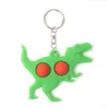 Push Bubble Keychain Bambini Novel Fidget Keychains Dimple Toy Toy Giocattoli Key Holder Rings Borsa Pendants Decompressione giocattolo