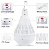 Światła ratunkowe 12 W LED Outdoor Bulb Portable ładowna lampa namiotu BBQ Światło kempingowe na patio/ganku/ogrodu