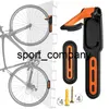 Nowy Dom Garaż Rower Mount Mount Hook Rack Mountain Bicycle Uchwyt do przechowywania Pionowy wieszak Stojak Kryty na rowerze na świeżym powietrzu