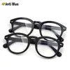 Jackjad Classic Johnny Depp Lemtosh-Stil Anti Blue Ray Eyewear-Rahmen Vintage Runde Computer Marke Design Gläser Brillen Y0831
