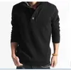 Men's Clothing Winter Solid Color Sweater Long Sleeve Fake Two Pieces Soft Handfeel Holiday Stylish Sweater Top Blouse 210818