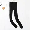 Chaussettes Bonneterie 150KG Extra Large Taille Élastique Rehaussé Velours Collants Printemps Et Été En Boîte Vêtements Pour Femmes