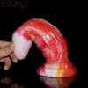 NXY Anal Leksaker Sxxy Sex Big Butt Plug Fantasy Dildo Male Anus Masstubator Vagina Stimulera Sexules Shop Tillbehör för vuxna 18 1218