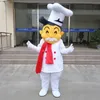 Performance Cook Mascot Costume Halloween Christmas Fancy Party Cartoon Character Outfit Suit Adult Women Men Dress Carnival Unisex