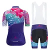 Miloto Cycling Jersey Set 2024 Pro Team Summer Bicycleサイクリング衣料品自転車服女性マウンテンスポーツキットサイクリングスーツA2