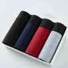 4 pcs/lot Large Loose men underwear Male Panties Cotton UnderPants Men Boxers Big Yards Men's Panties Plus Size 4XL 5XL 6XL H1214