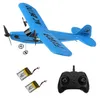 RC Electric Airplane Remote Control Plane RTF Kit EPP Foam 2.4G Controller 150 Meters Flying Distance Aircraft Global Toy 211026