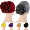 Dames Floral India Hat Bloem Stretchy Mutse Turban Bonnet Chemo Cap voor Kankerpatiënten Dames Bandanas Afrikaanse Headwrap