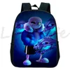 Sac à dos 12 pouces Undertale Sans maternelle enfants sacs d'école pour garçons filles enfant en bas âge livre sac enfants sacs à dos Mochilas