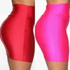 Saias Verão Feminino Fancy Sexy Mini Bodycon Cintura Alta Elástica Slim Envolto Roupa de Clube Casual Lápis Camisas Curtas