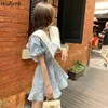 Elegant blommigryck Mini Playsuit Sommar Koreanskt Chic Slim Waist Sweet Blue Jumpsuit Fashion Romper Ropa de Mujer 210519