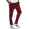 Swagwhat Erkekler Kamuflaj Rahat Pantolon Patchwork Sweatpants Erkek Kargo Pantolon Çok Cep Spor Giyim Erkek Joggers Y0927