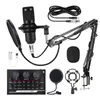 Condensor Professional BM800 Kit PC Gaming Microfoon met Shock Mount + Foam Cap + Sound Card Recording Microfoon BM 800