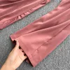 Mulheres Verão Doce Dois Peça Set Bandage Backless Curta Curta Cintura Largura Pants Pants Senhoras Praia Sólida Color Sets 210430