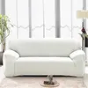 Housse de canapé élastique de couleur unie extensible tout compris s pour salon canapé chaise meubles protecteur housse 211116