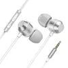 Magnetic Earphones Headphones HIFI Bass In Ear Headset With Microphone Volume Control for iPhone Samsung Android Smartphones