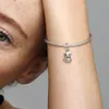 100% 925 Sterling Silver Labrador Puppy Dog Dangle Charms Fit Original European Charm Bracelet Mode Femmes Mariage Fiançailles Bijoux Accessoires