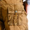 Short cargo masculin été militaire multi-poches bermuda masculina décontracté longueur au genou marque globale grande taille 787 210716