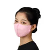 Ice Silk Air Cotton Mask Color Simple Fashion Spring and Summer New Washable Dustproof Breathable 2QJ4720