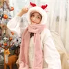 Wig rabbit wool Hat Dear Winter Christmas Beautiful and Lovely Custom Acrylic Dobby Unisex OEM Customized Style Time