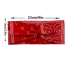 Bloemenprint Cross Tie Hoofdbanden Gym Sport Yoga Stretch Sport Wrap Haarband voor vrouwen Men Men Mode Will en Andy White Red Blue