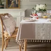 nappe en lin polyester