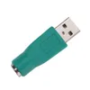 USB Male to for PS/2 Female Adapter Converter Connector For Sony PS2 PC Keyboard Mouse Mice