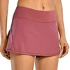 Kvinnor Tennis Skorts Athletic Sports Running Pleated Golf Kjolar Shorts Yoga Wear Byxor och Tracksuits