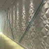 Panneaux de fond d'écran 3D décoratifs décoratifs Art3D en diamant Design pour salon Chambre à coucher Télévision Toile de fond, 30x30cm (33 tuiles)