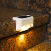 Tuinbenodigdheden LED-lamp op zonne-energie Dekverlichting IP65 Waterdicht Outdoor Tuinen Pathway Patio Trappen Trappen Hek Lampen voor Trap Trappen Loopbrug XG0374