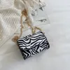 Mini borsetta per bambini Simpatica borsa a tracolla leopardata per donna Portamonete Portamonete per bambina