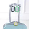 PVC Plastic Luggage Tag Sundries Holder Labels Strap Name Address ID Suitcase Bag Baggage Travel label KKB7248