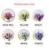 Decorative Flowers & Wreaths Romantic Provence Lavender Plastic Wedding Vase For Home Decor Artificial Christmas Fake Plant