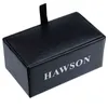 Hawson Multi Colors Opties Cool Heren Bar Pin Glanzende Clasp Clip met Box Clips voor Mannen Shirt Tie Clips