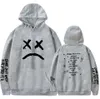 Lil Peep Hellboy Bluzy Mężczyźni / Kobiety Z Kapturem Streetwear Bluzy Lil Peep Wentylator Z Kapturem Harajuku Hip Hop Odzież Odzież Dvinvized Hoodie Y0804