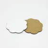 매트 패드 승화 빈 코스터 나무 절연 코르크 컵 매트 반 마감 컵 패드 선물 RH60014