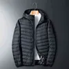Män Höstjacka Ultra Light Tunna 90% Vit Duck Down Jackor Casual Portable Spring Coat för Män Ned Parkas 211129