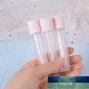 Novelty Centrifugal Tube Shaped Lip Gloss Tubes Empty Refillable Lip Balm Bottles Vials Cosmetic Containers With Lip Brush Factory price expert design Quality