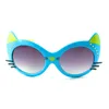 Kids Size Lovely Animal Sunglasses Cute Cat Design Big Frame Glasses With UV400 Lenses 6 Colors Wholesale