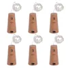 Included Batteries 10PCS 1M 2M LED String Lamps Wine Bottle Stopper Light Cork Shaped For Party Wedding Decoration Lights Lamp 211122