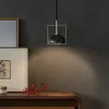 Marmurowa Lampa Wisząca Nordic Luksusowy Prosta Art Korytarz Walk Way Sypialnia Obok świateł Jadalnia Dom Oświetlenie LED