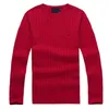 Maglione da uomo miglio wile polo classico in maglia di cotone invernale per il tempo libero maglione pullover con fondo 8 colori