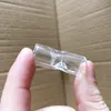 Glass Filter Tip Round Mouth Smoking Joint OD12mm 30mm Clear Colorful holder for Dry Herb Tobacco Cigarette Rolling Paper dankwoods