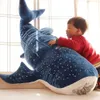 1 шт. 100см Гигантский Большой Размер Смешные мягкие акул кит плюшевые игрушки чучела милые животные чтение подушками успокаивают подушку подарок для детей H0824